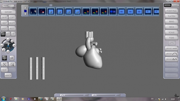 Creation of heart: Step 11